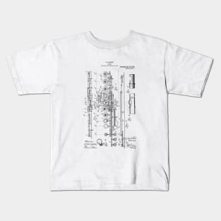 Musical patent drawing Kids T-Shirt